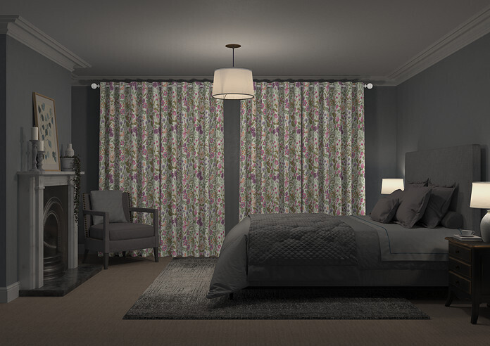 Field Flowers, Copper - Made to Measure Curtains - Image 7